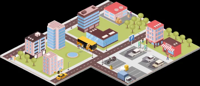 Smart community: public, property, vehicles, people and retailers connected